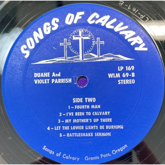 Duane and Violet Parrish God is Love Vinyl LP Christian Religious Grants Pass OR - Picture 3 of 6